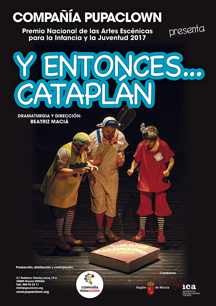 Cartel Y entonces... Cataplán Pupaclown