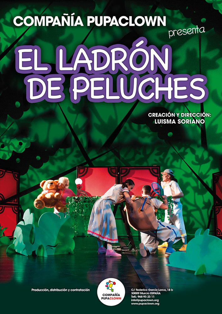 Cartel El Ladrón de Peluches Pupaclown
