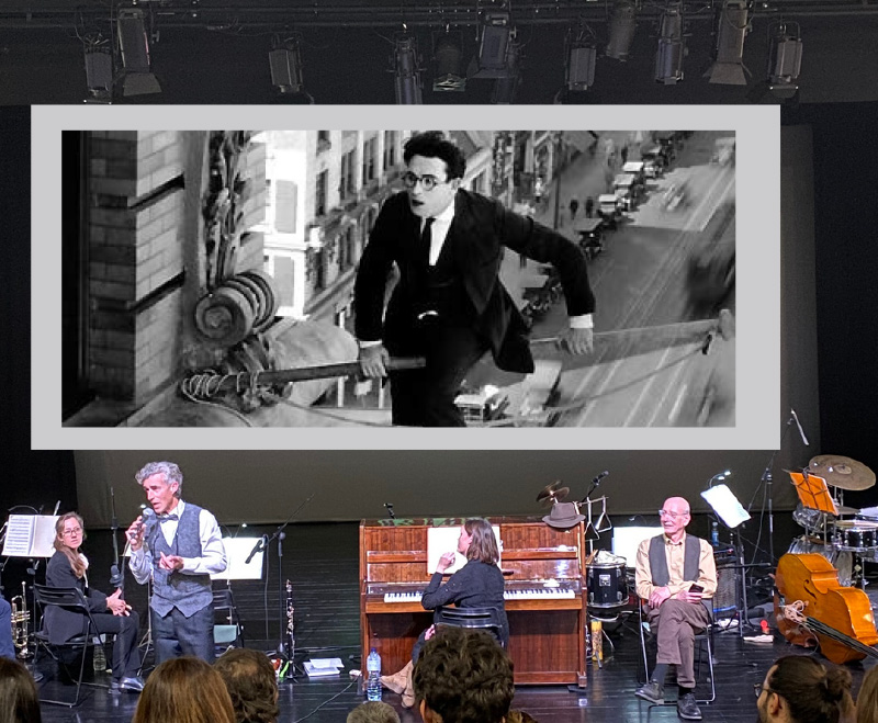 ONE WEEK (Buster Keaton) y NEVER WEAKEN (Harold Lloyd)